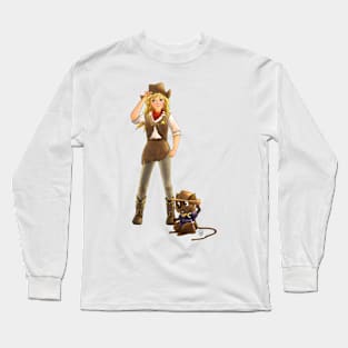 Tammy and Alfred Tame the West Long Sleeve T-Shirt